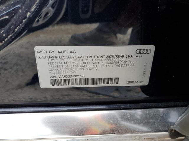 Photo 9 VIN: WAUA2AFD5EN002753 - AUDI A8 QUATTRO 