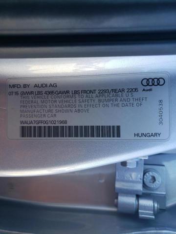 Photo 9 VIN: WAUA7GFF0G1021968 - AUDI A3 