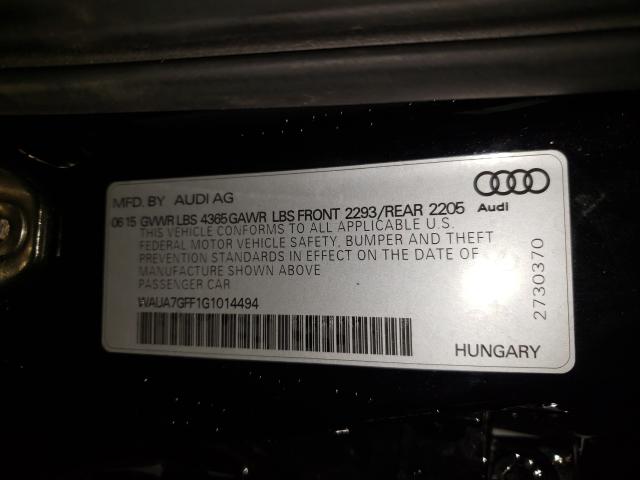 Photo 9 VIN: WAUA7GFF1G1014494 - AUDI A3 PREMIUM 