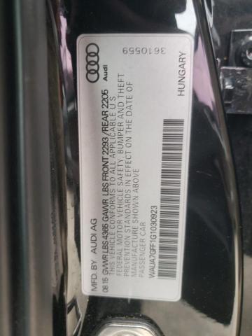 Photo 12 VIN: WAUA7GFF1G1030923 - AUDI A3 PREMIUM 