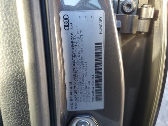 Photo 12 VIN: WAUA7GFF4G1099251 - AUDI A3 PREMIUM 