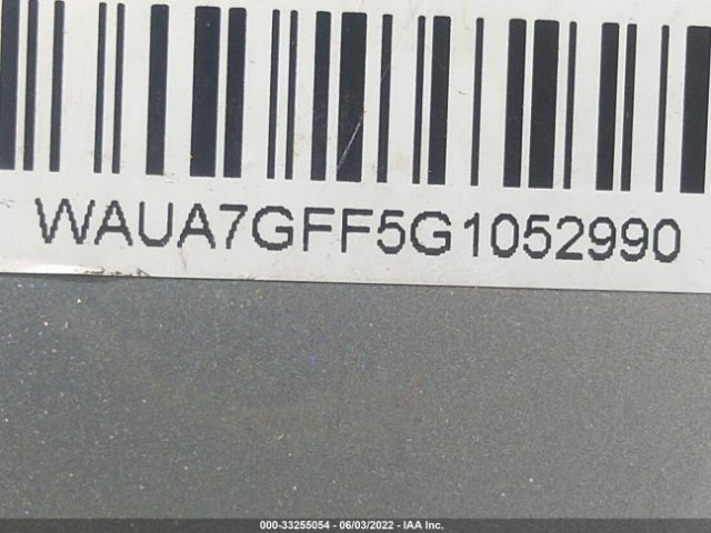 Photo 8 VIN: WAUA7GFF5G1052990 - AUDI A3 