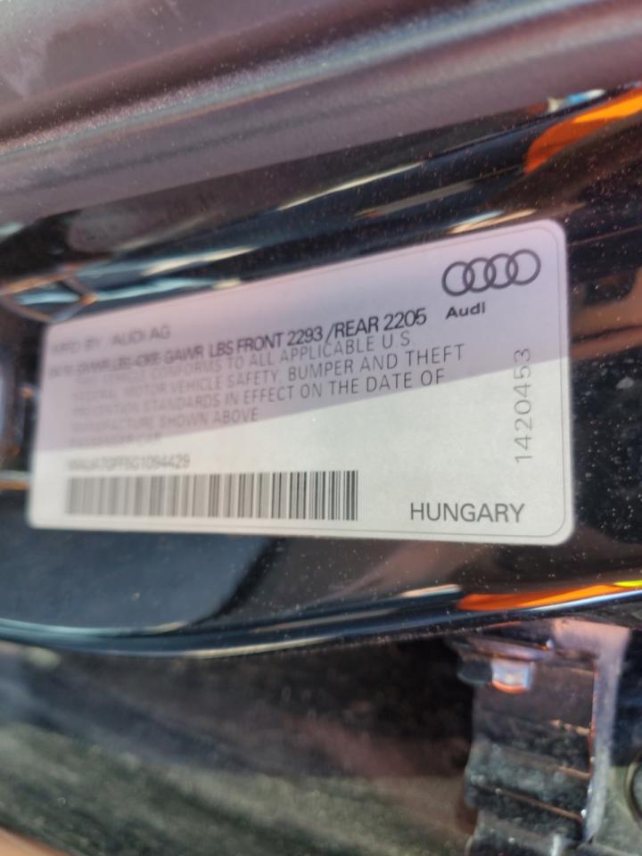 Photo 11 VIN: WAUA7GFF5G1094429 - AUDI A3 