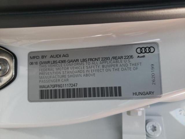 Photo 9 VIN: WAUA7GFF6G1117247 - AUDI A3 PREMIUM 