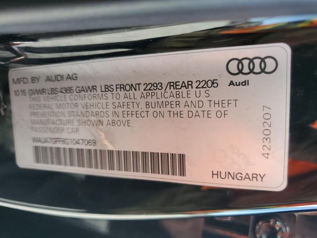 Photo 11 VIN: WAUA7GFF8G1047069 - AUDI A3 PREMIUM 