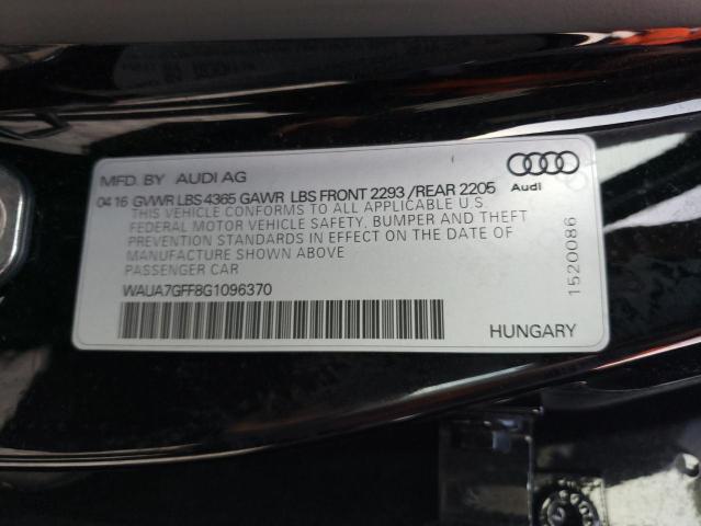 Photo 11 VIN: WAUA7GFF8G1096370 - AUDI A3 