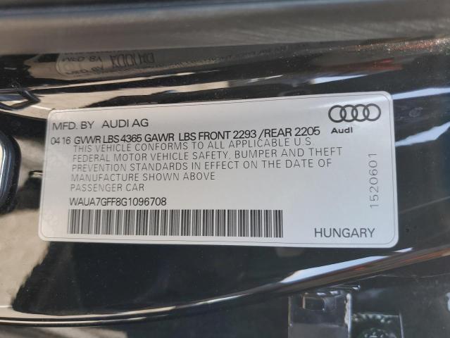 Photo 12 VIN: WAUA7GFF8G1096708 - AUDI A3 