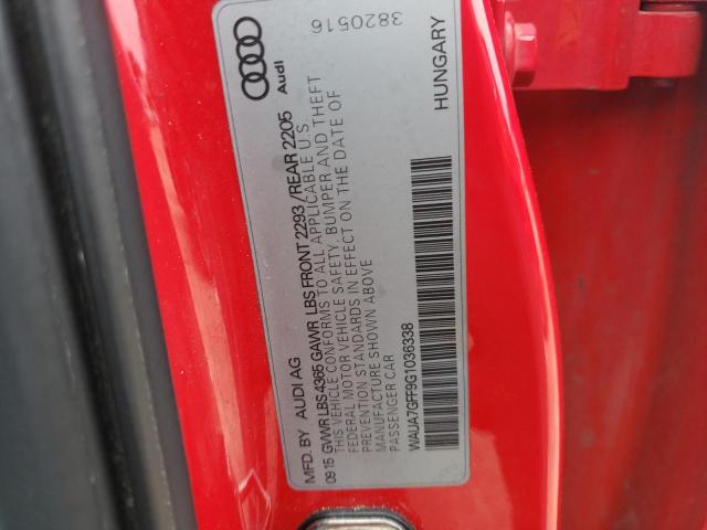 Photo 9 VIN: WAUA7GFF9G1036338 - AUDI A3 PREMIUM 