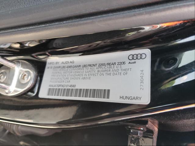 Photo 9 VIN: WAUA7GFFXG1014560 - AUDI A3 PREMIUM 