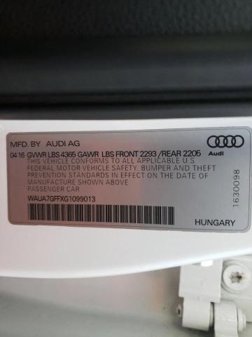 Photo 9 VIN: WAUA7GFFXG1099013 - AUDI A3 