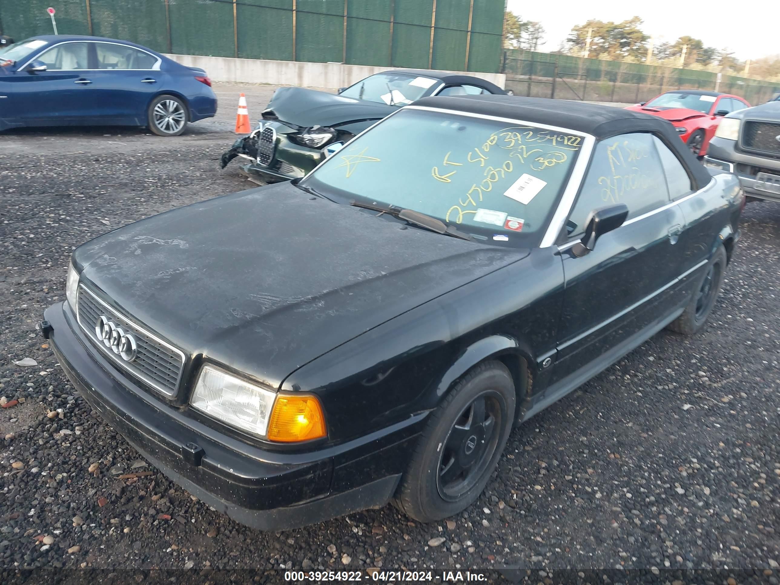 Photo 1 VIN: WAUAA88G3SA003339 - AUDI CABRIOLET 