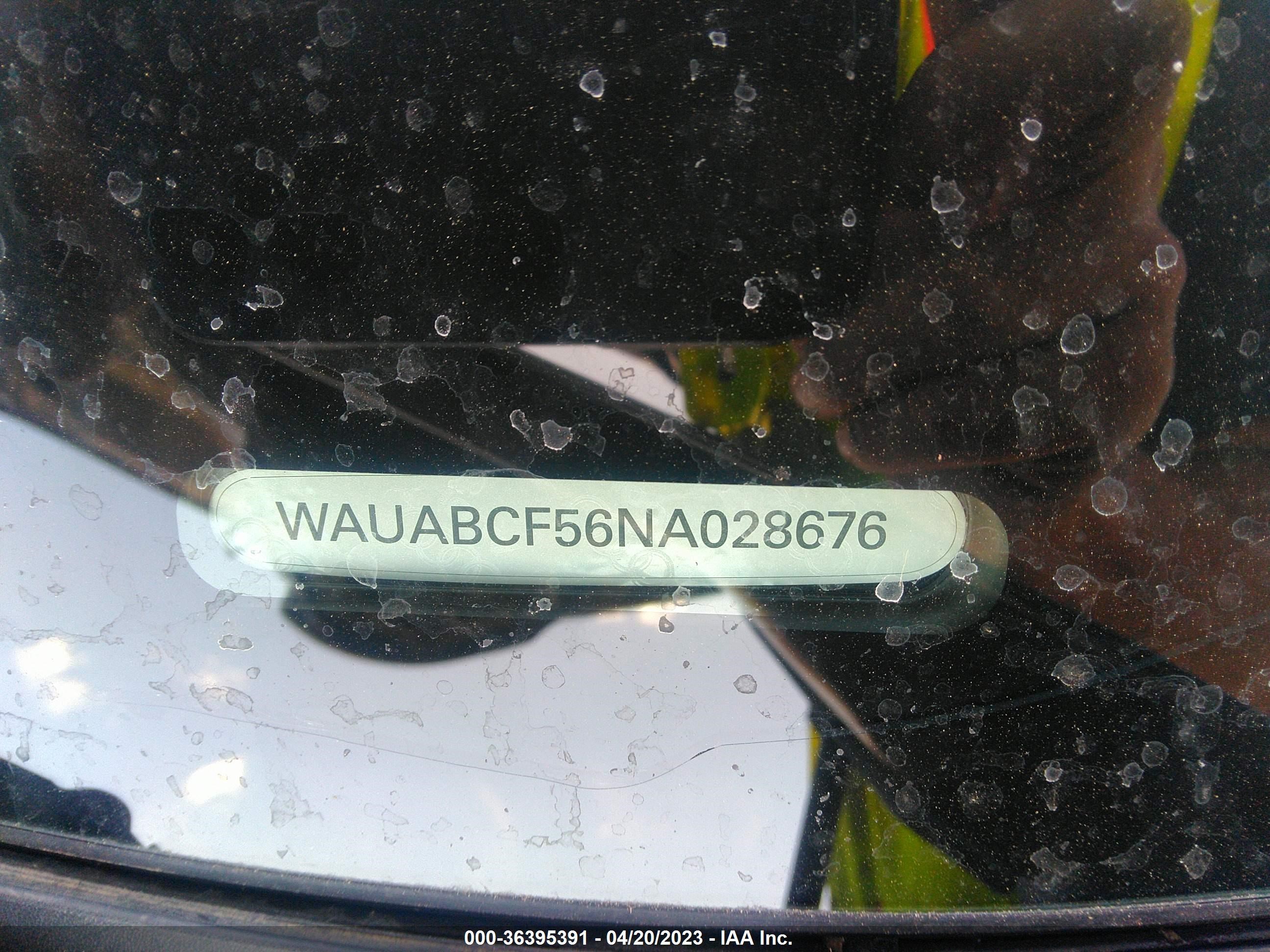 Photo 8 VIN: WAUABCF56NA028676 - AUDI A5 