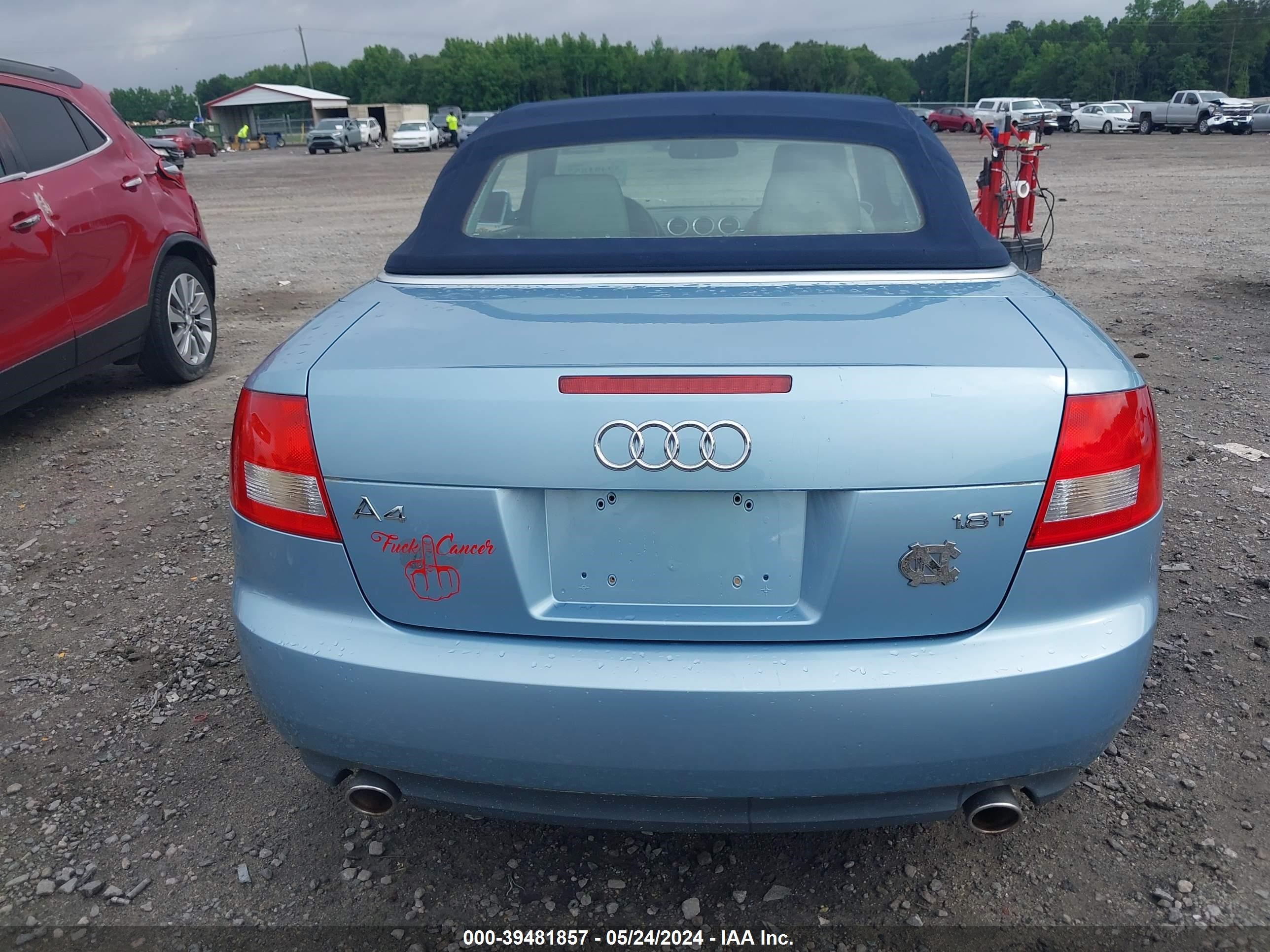 Photo 15 VIN: WAUAC48H64K008995 - AUDI A4 