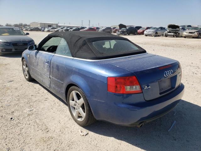 Photo 2 VIN: WAUAC48H64K022024 - AUDI A4 1.8 CAB 