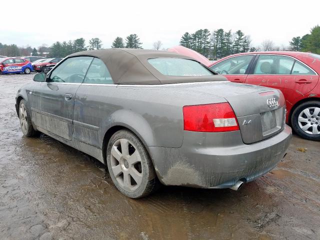 Photo 2 VIN: WAUAC48H65K008657 - AUDI A4 1.8 CAB 