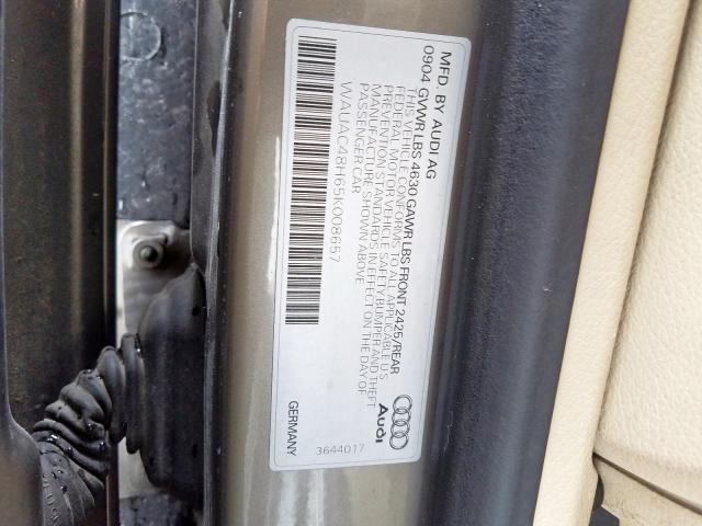 Photo 9 VIN: WAUAC48H65K008657 - AUDI A4 1.8 CAB 