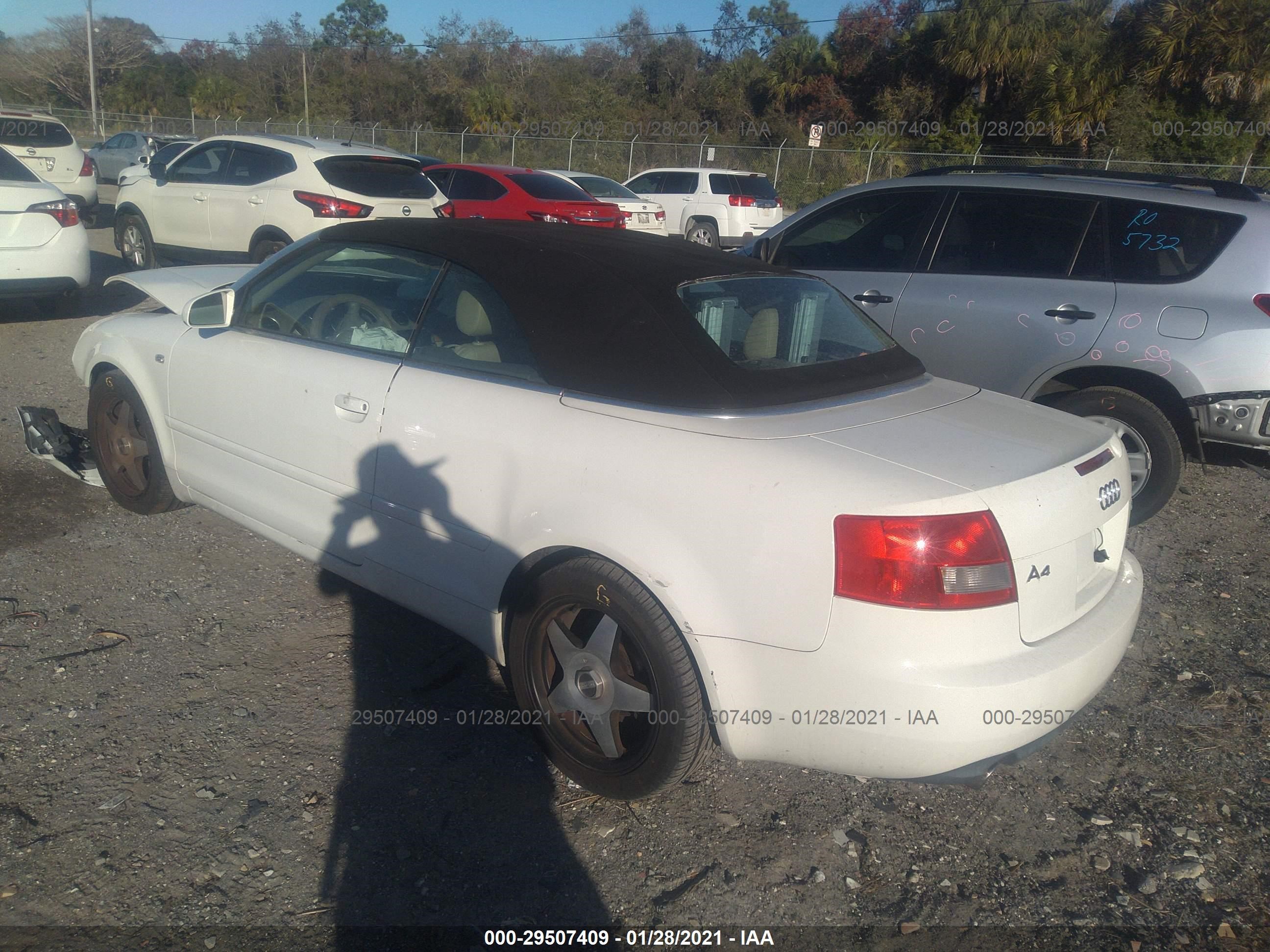 Photo 2 VIN: WAUAC48H66K011334 - AUDI A4 