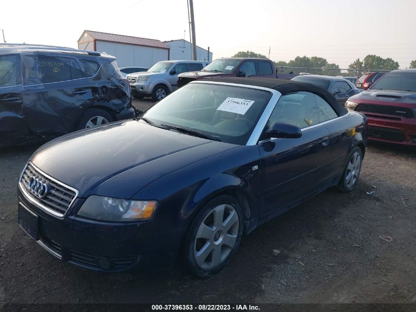 Photo 1 VIN: WAUAC48H74K007919 - AUDI A4 