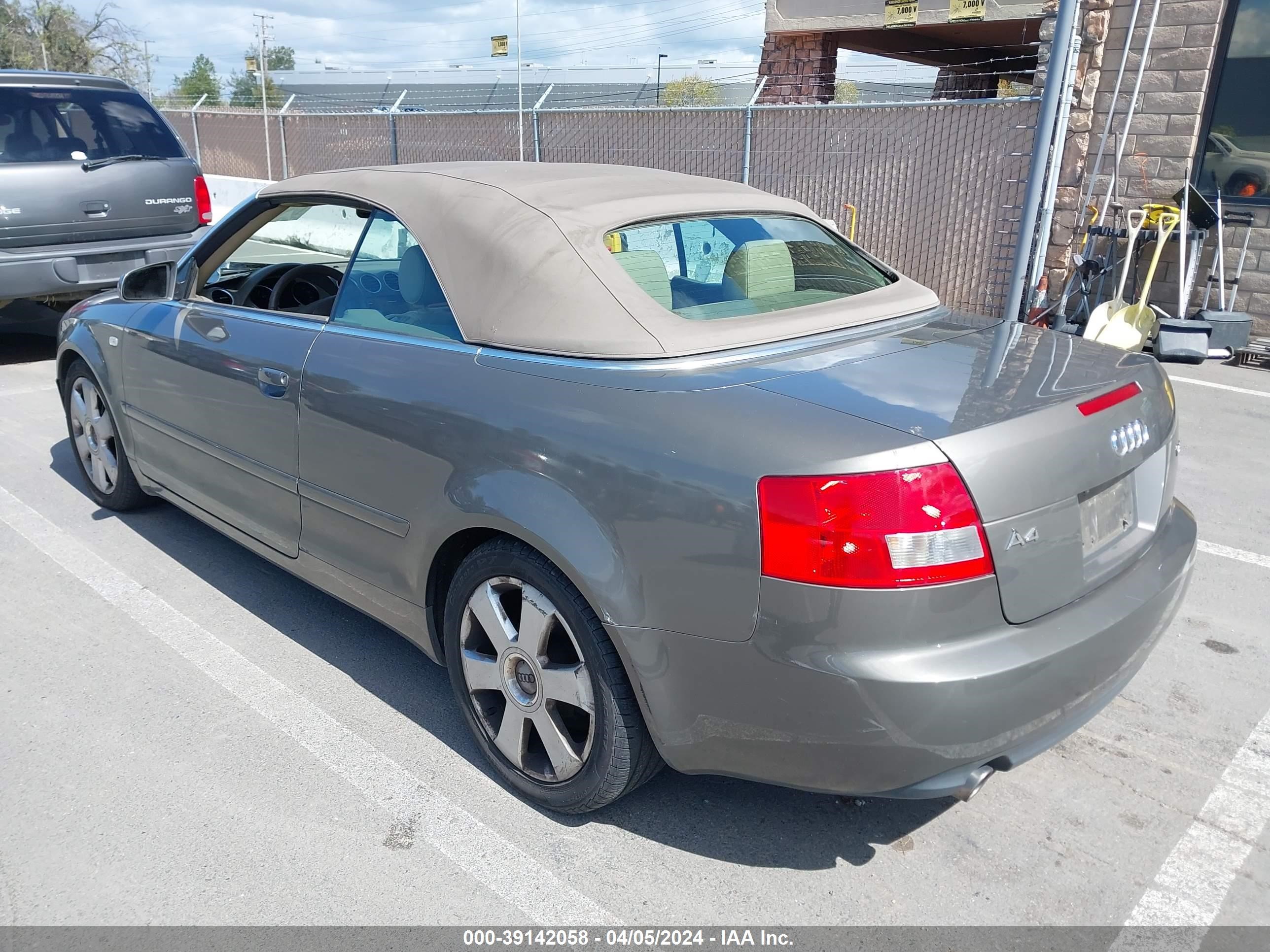 Photo 2 VIN: WAUAC48H76K009396 - AUDI A4 