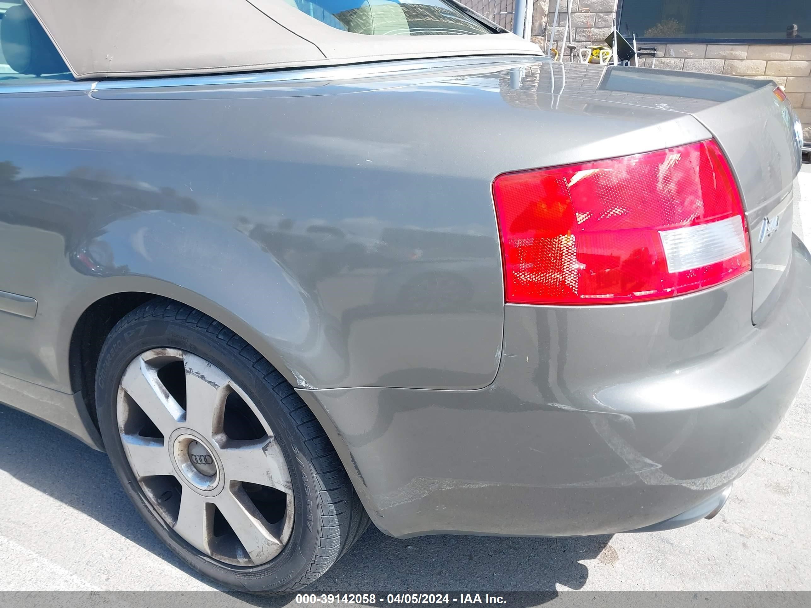 Photo 5 VIN: WAUAC48H76K009396 - AUDI A4 