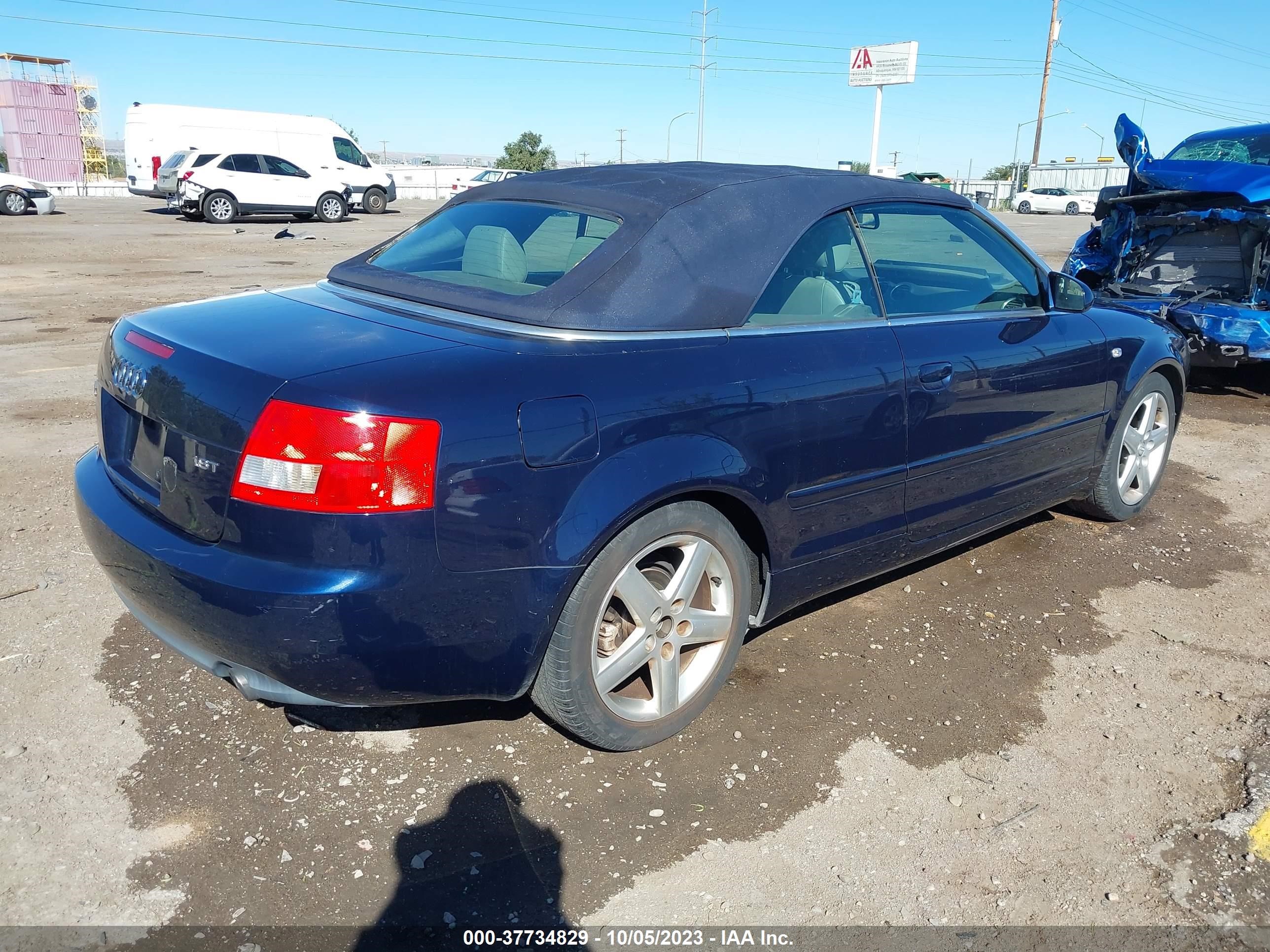 Photo 3 VIN: WAUAC48H83K025070 - AUDI A4 