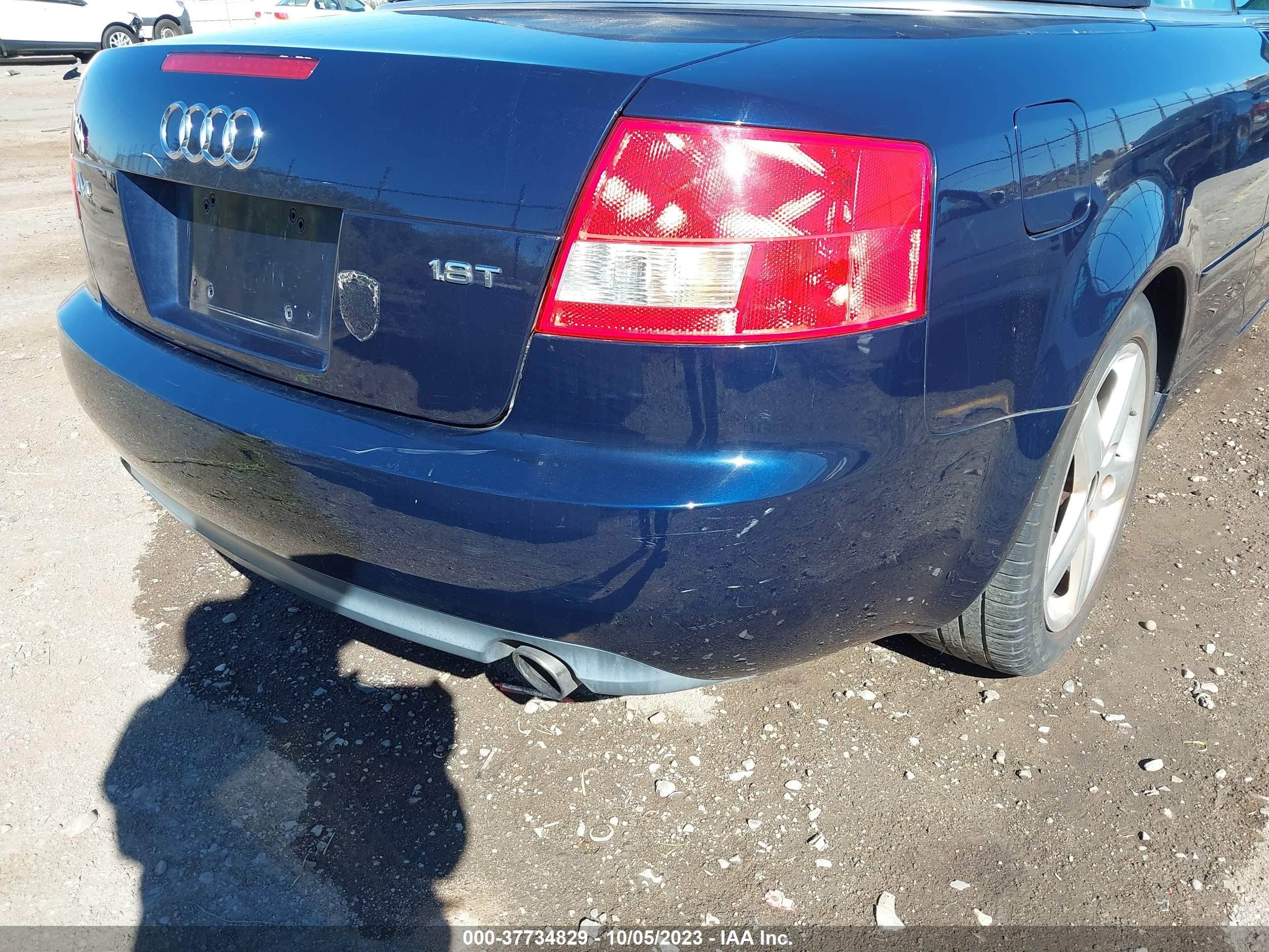 Photo 5 VIN: WAUAC48H83K025070 - AUDI A4 