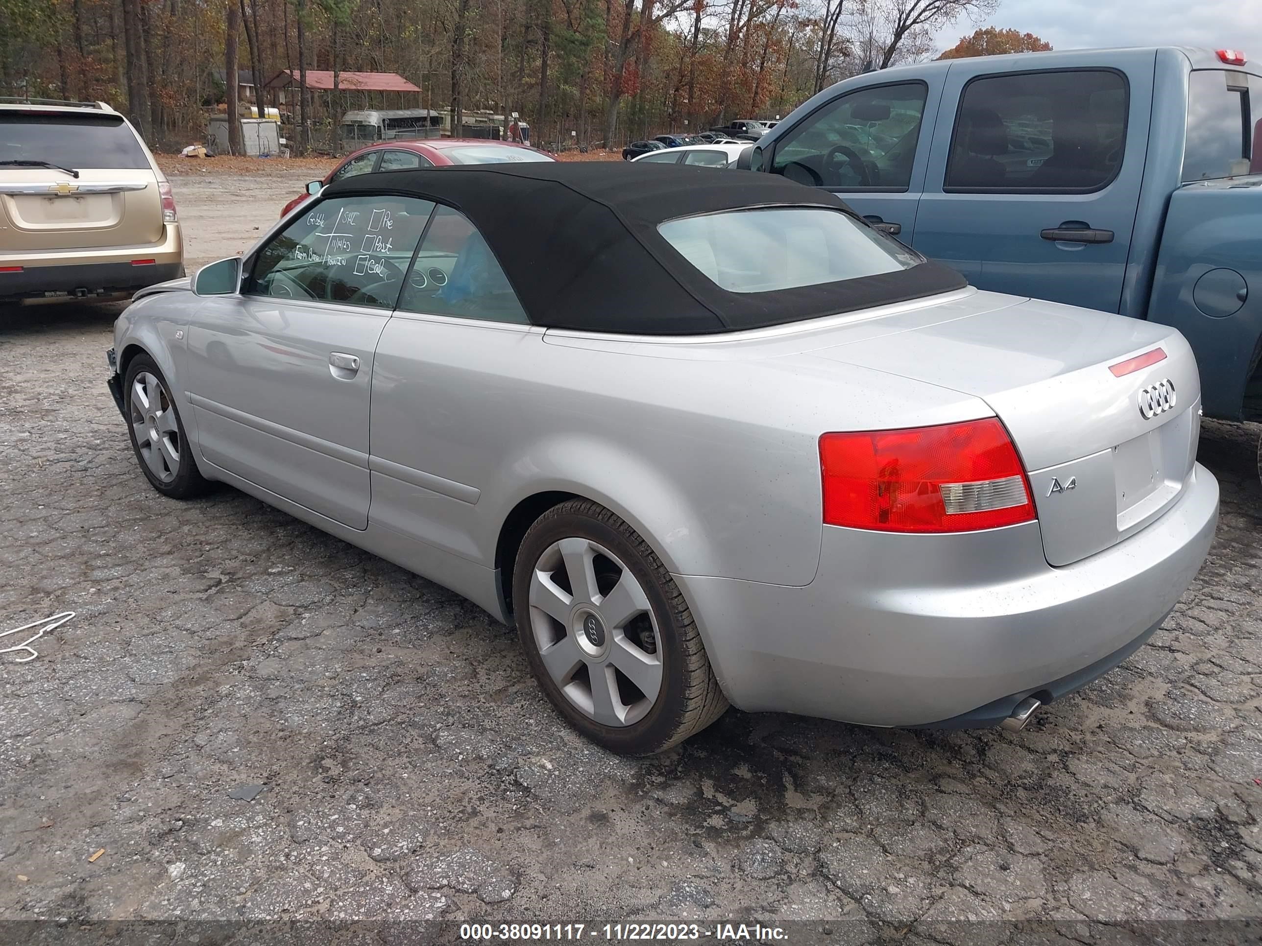 Photo 2 VIN: WAUAC48H95K005929 - AUDI A4 