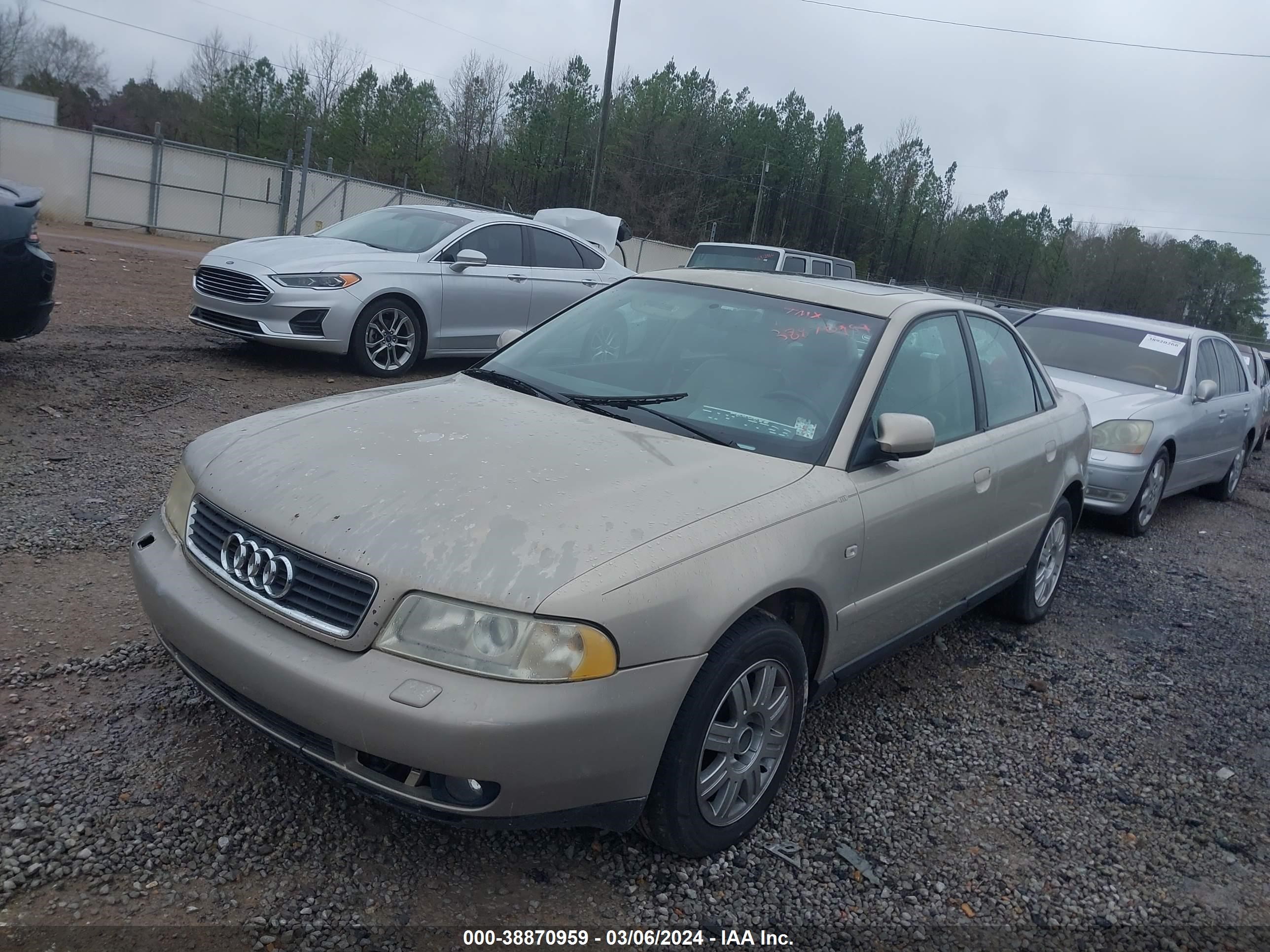 Photo 1 VIN: WAUAC68D01A134599 - AUDI A4 