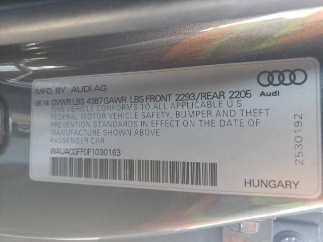 Photo 9 VIN: WAUACGFF0F1030163 - AUDI A3 