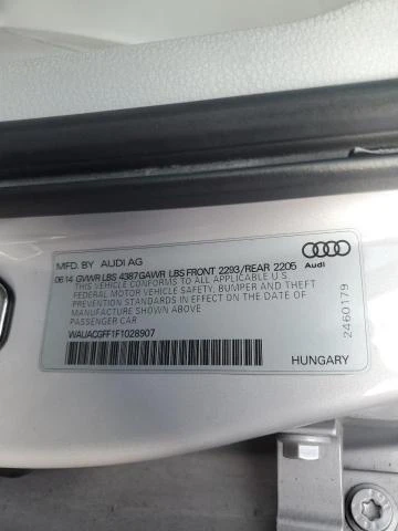 Photo 12 VIN: WAUACGFF1F1028907 - AUDI A3 PREMIUM 