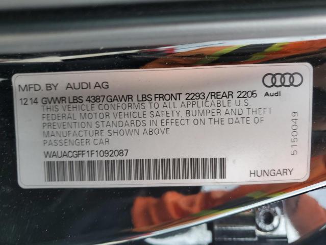 Photo 12 VIN: WAUACGFF1F1092087 - AUDI A3 PREMIUM 