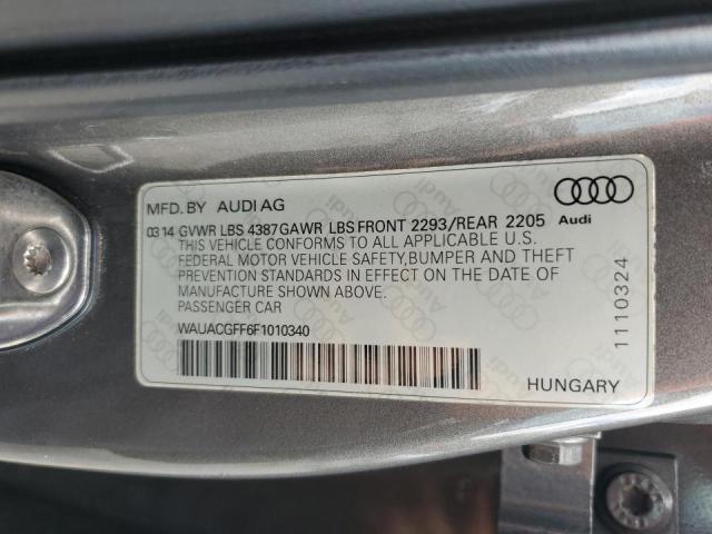 Photo 11 VIN: WAUACGFF6F1010340 - AUDI A3 PREMIUM 