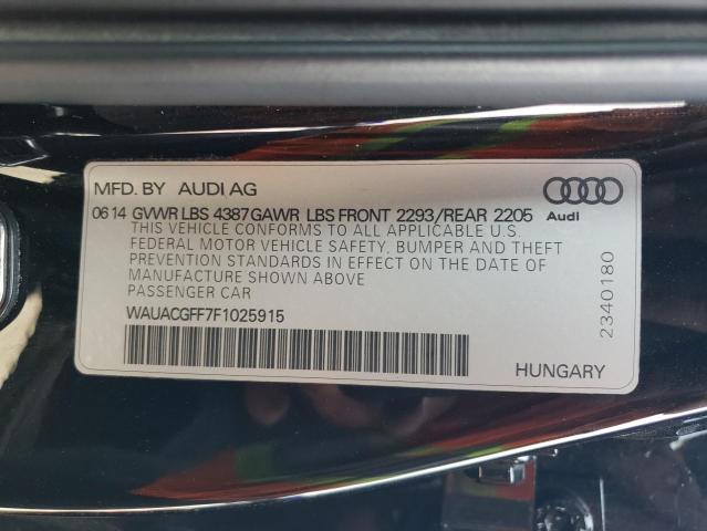 Photo 12 VIN: WAUACGFF7F1025915 - AUDI A3 