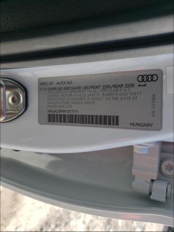 Photo 9 VIN: WAUACGFF9F1077711 - AUDI A3 