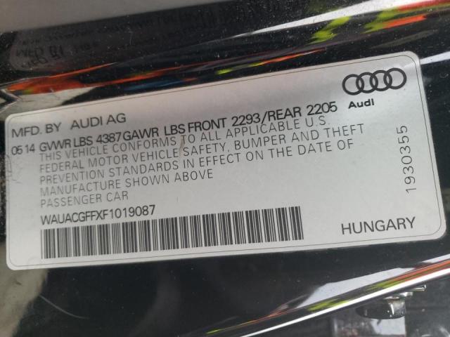 Photo 9 VIN: WAUACGFFXF1019087 - AUDI A3 PREMIUM 