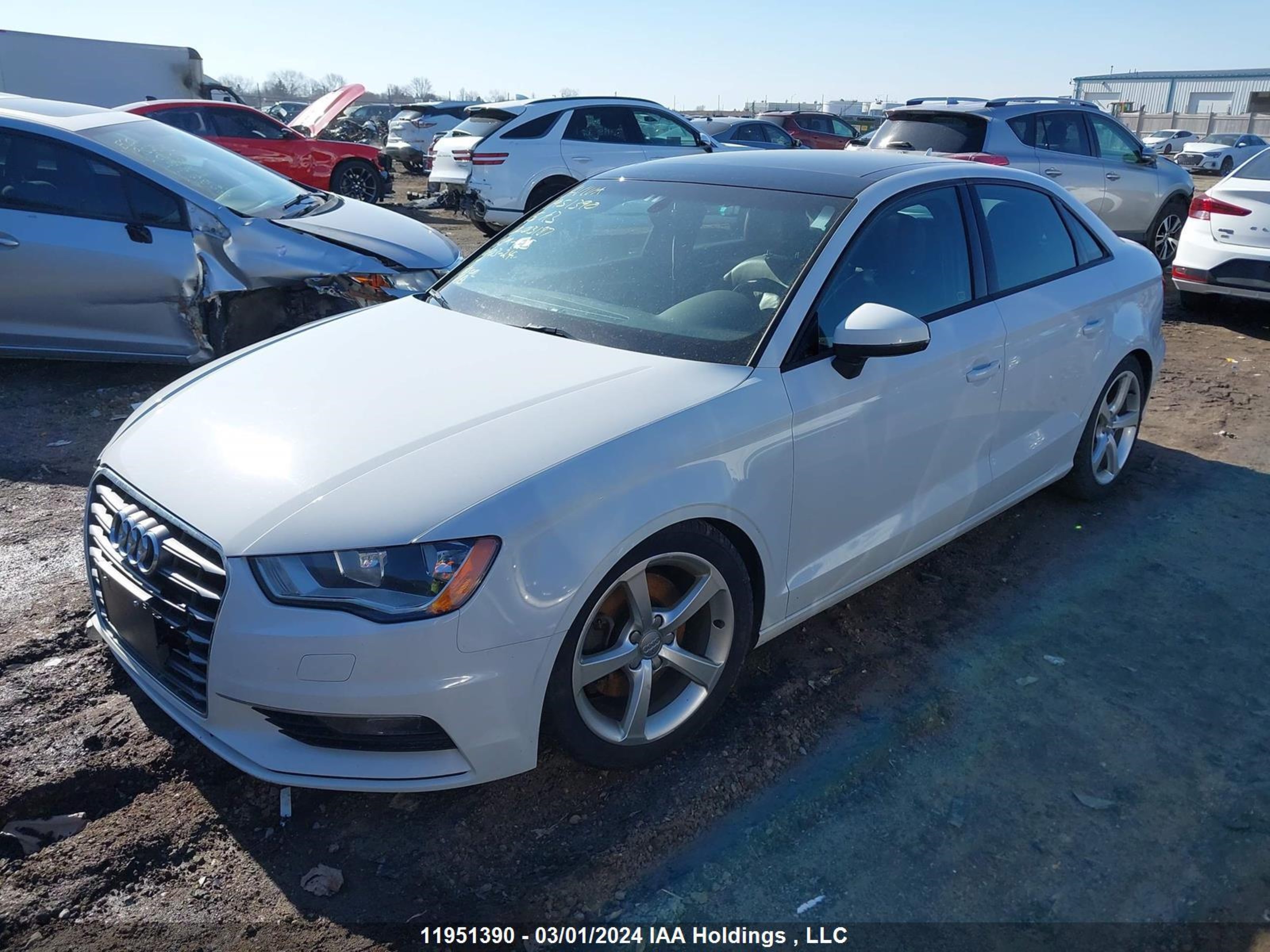 Photo 1 VIN: WAUACRFF1F1013187 - AUDI A3 