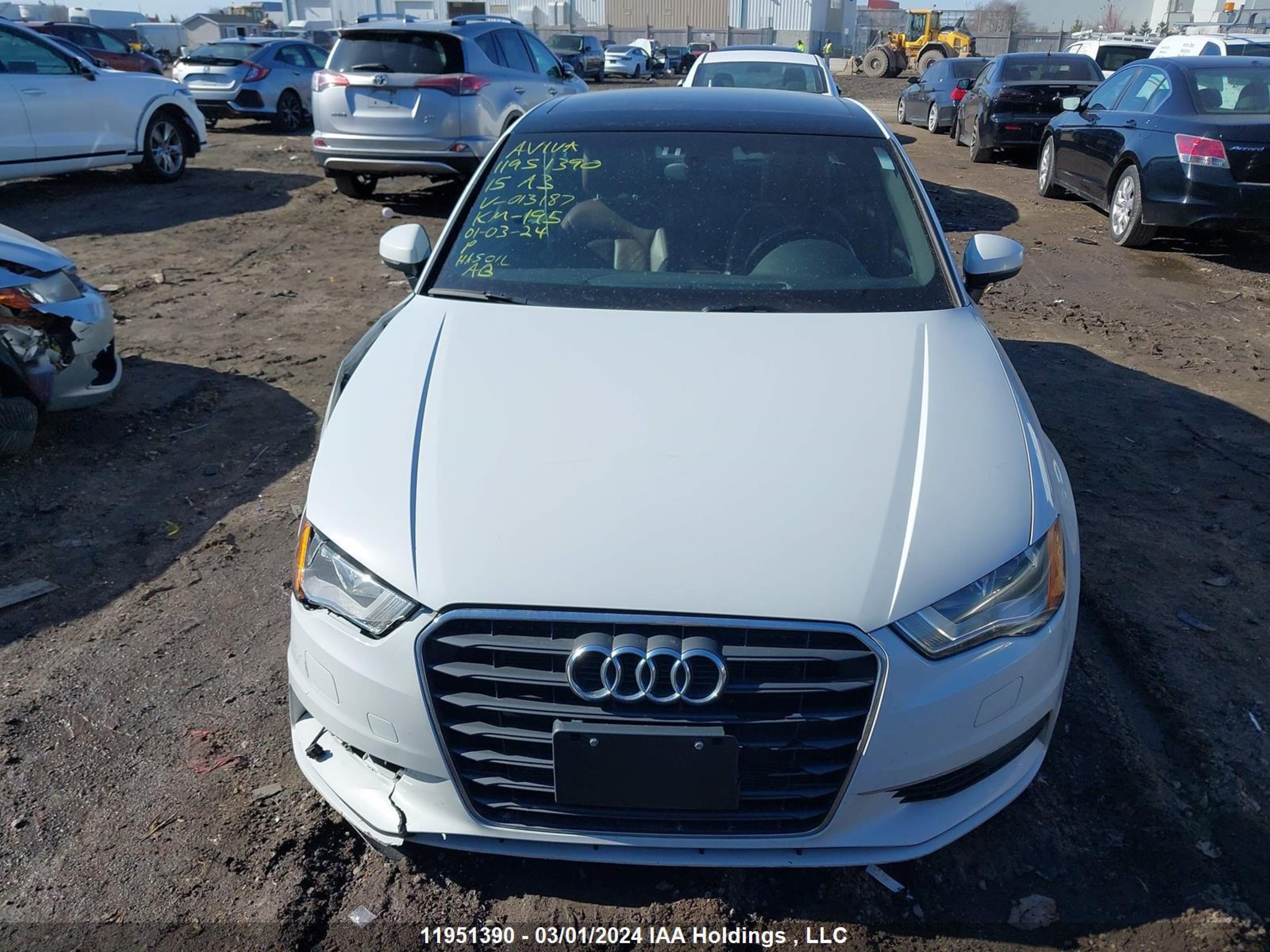 Photo 11 VIN: WAUACRFF1F1013187 - AUDI A3 