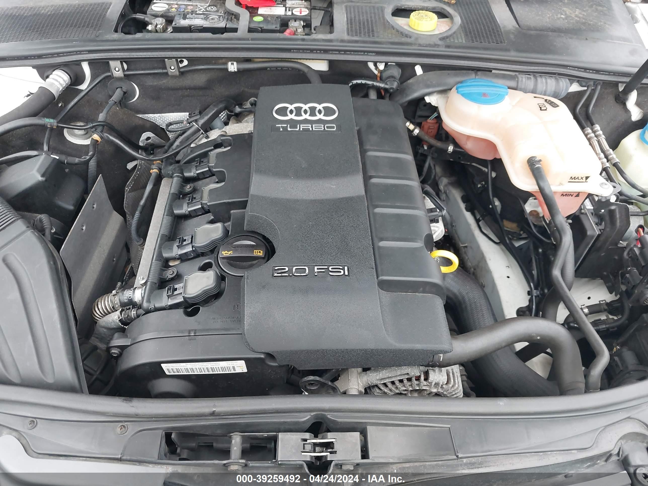 Photo 9 VIN: WAUAF48H48K004389 - AUDI A4 