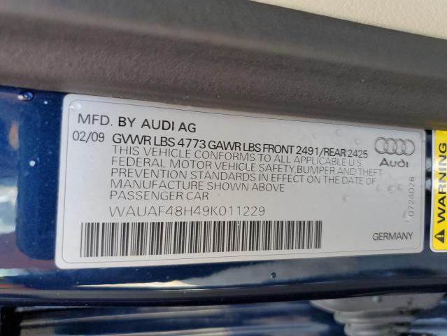 Photo 12 VIN: WAUAF48H49K011229 - AUDI A4 2.0T CA 