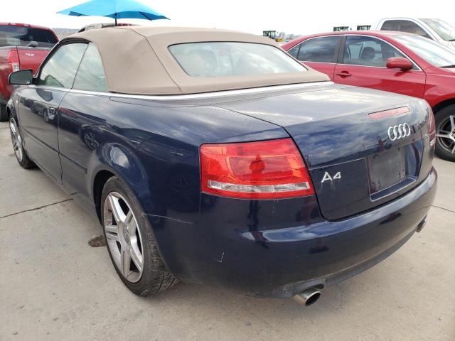 Photo 2 VIN: WAUAF48H88K000815 - AUDI A4 2.0T CA 