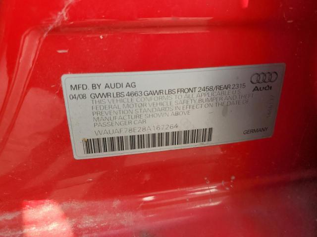 Photo 11 VIN: WAUAF78E28A167264 - AUDI A4 