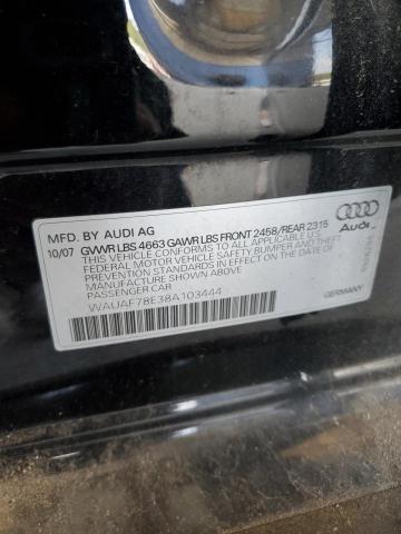 Photo 11 VIN: WAUAF78E38A103444 - AUDI A4 2.0T 