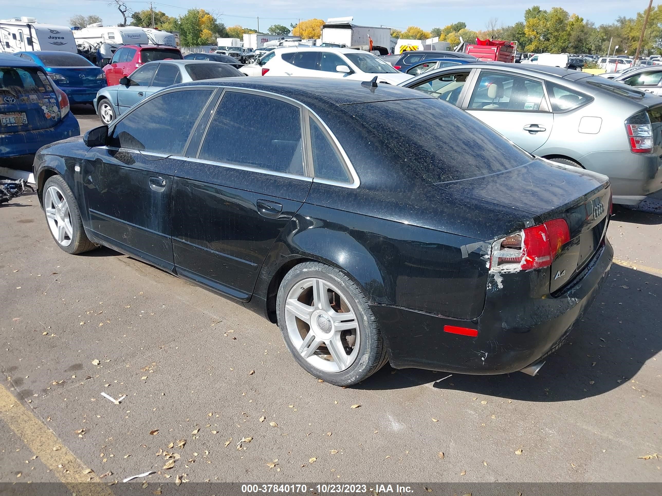 Photo 2 VIN: WAUAF78E38A112354 - AUDI A4 