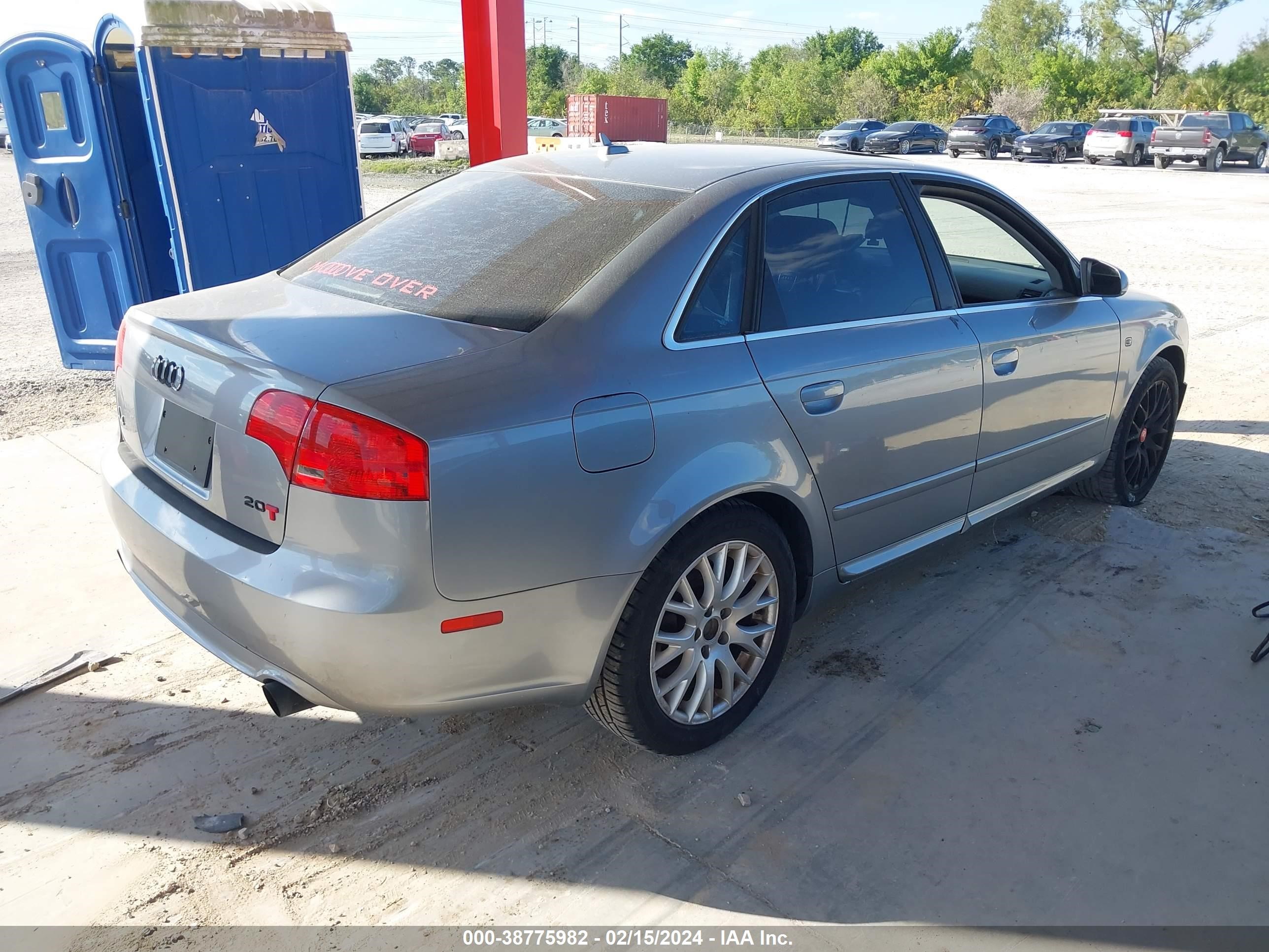 Photo 3 VIN: WAUAF78E38A135245 - AUDI A4 