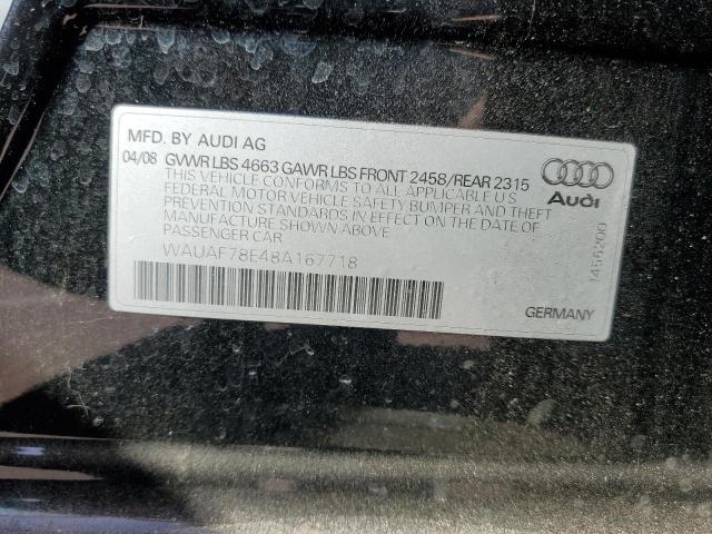 Photo 12 VIN: WAUAF78E48A167718 - AUDI A4 2.0T 