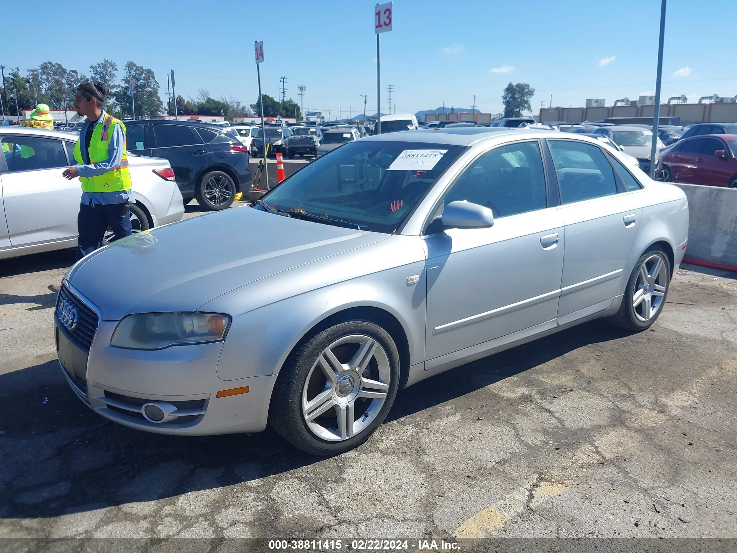 Photo 1 VIN: WAUAF78E57A213281 - AUDI A4 