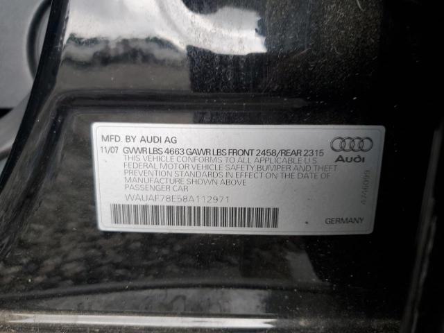 Photo 11 VIN: WAUAF78E58A112971 - AUDI A4 2.0T 