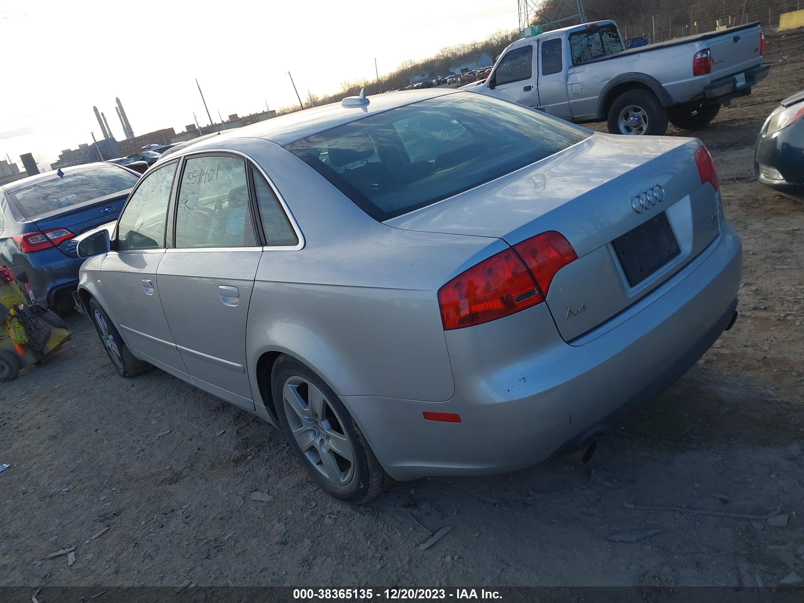 Photo 2 VIN: WAUAF78E65A551401 - AUDI A4 