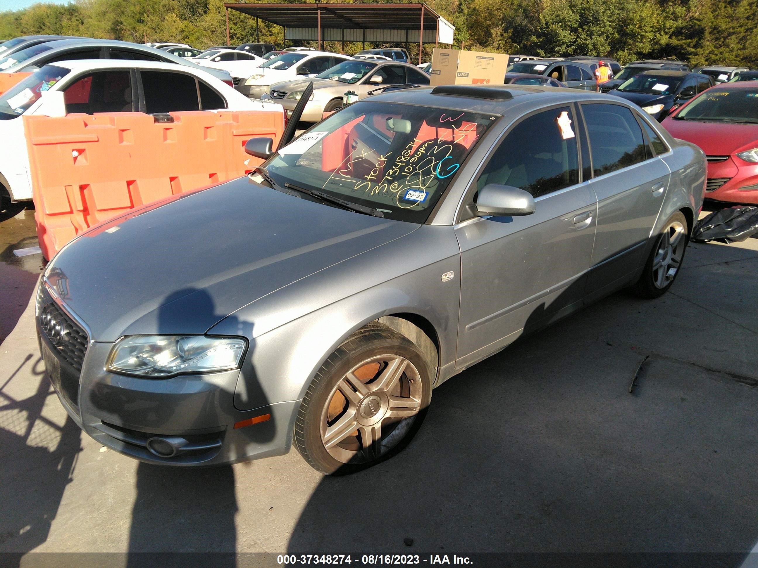 Photo 1 VIN: WAUAF78E87A088356 - AUDI A4 