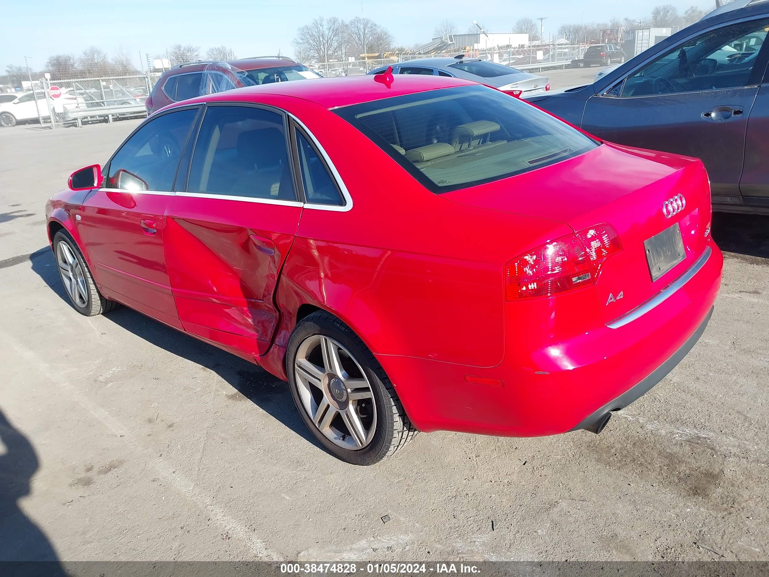 Photo 2 VIN: WAUAF78E87A276620 - AUDI A4 